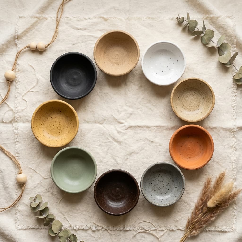 Clay body colour options